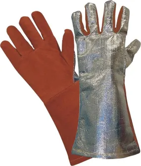 Hase Safety FULDA-ALU, lashandschoenen, volledig gevoerd, maat: 10, VE: 6 paar, 366222