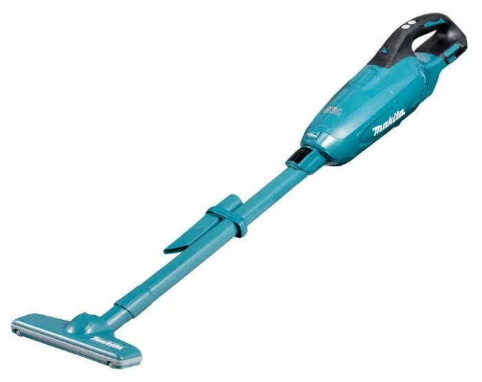 Makita DCL282FZ 18 V Steelstofzuiger blauw zonder accu's en lader, in doos